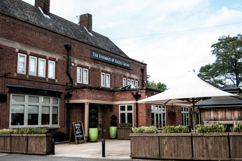 the fiveways food pub in hazel grove