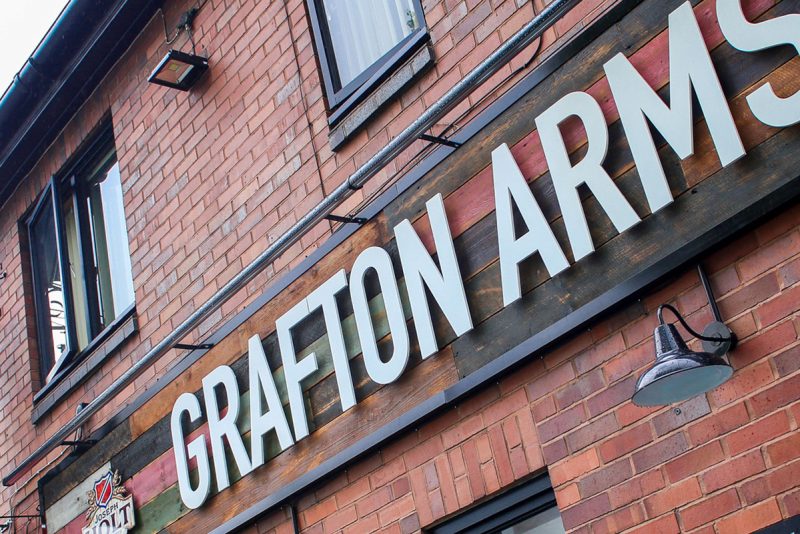 grafton arms pub in manchester near the university oxford road
