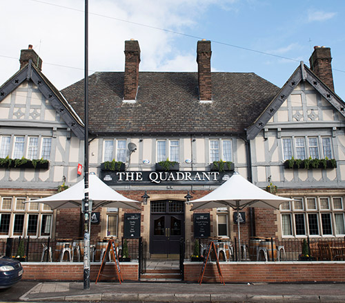 the quadrant pub stretford