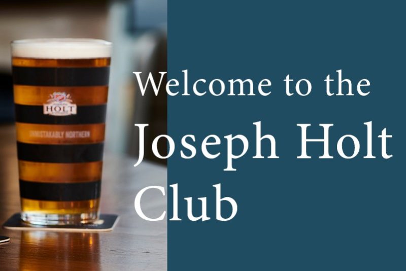 welcome to the joseph holt club