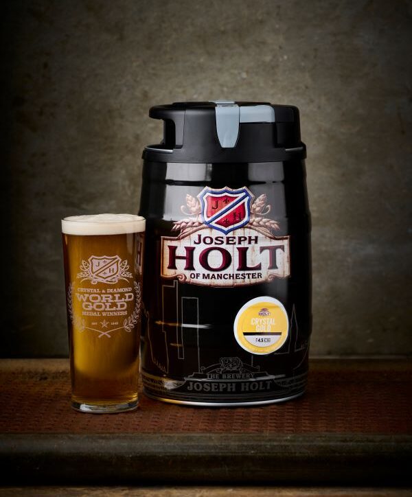 Crystal Gold Lager 5L Mini Keg