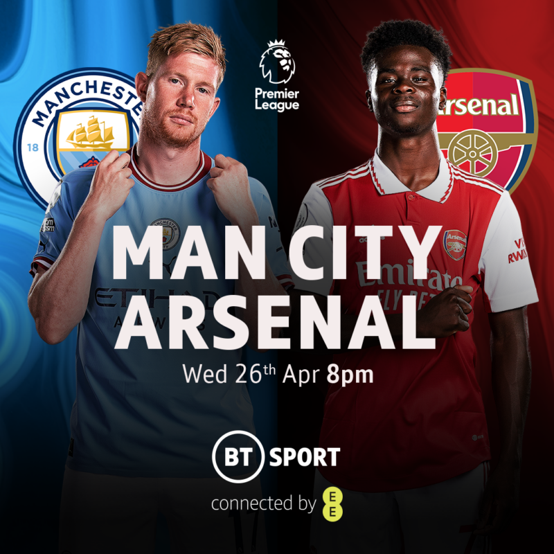 man city vs arsenal 26th april