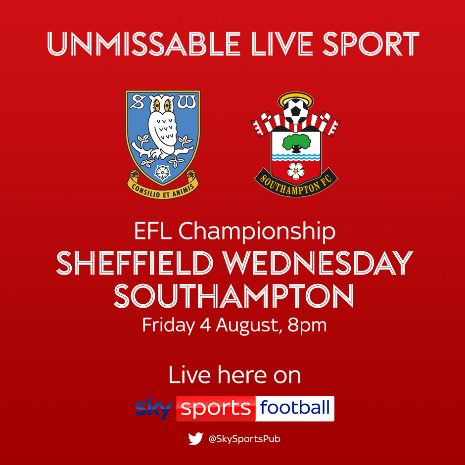 Sheffield Wednesday vs Southampton