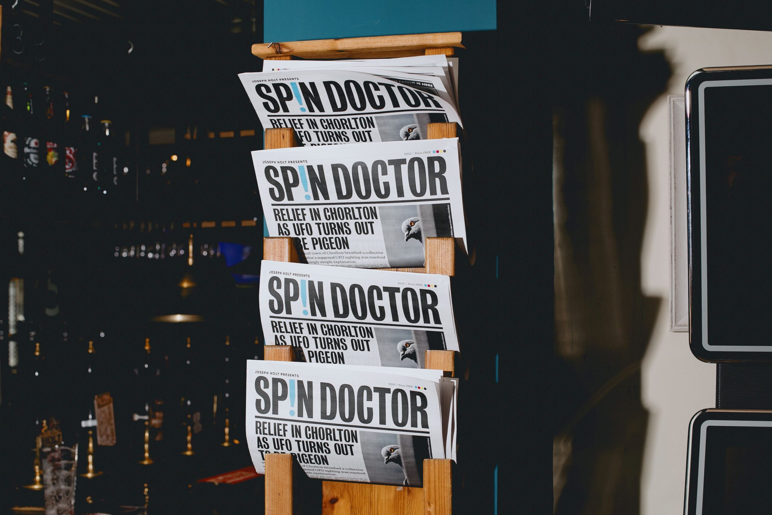 Newspaper stand