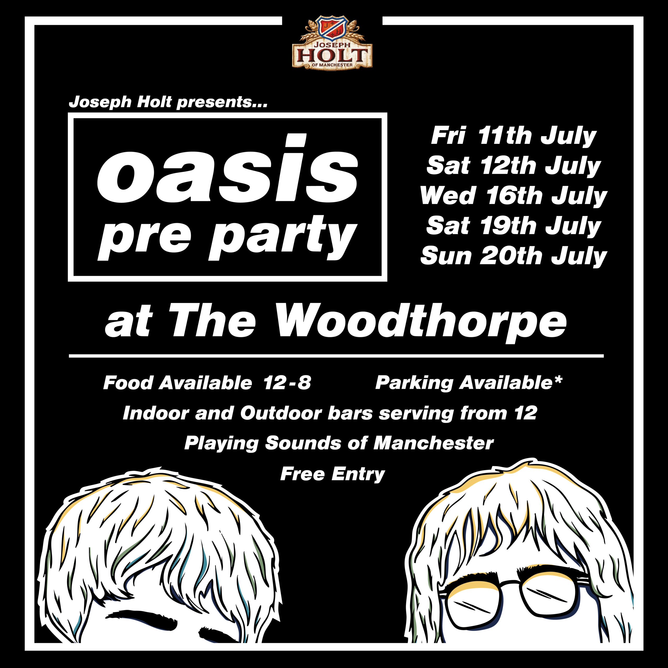 The Woodthorpe Oasis pre party event