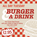 Tuesday Burger Offer