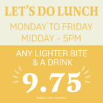 Lunch Offer