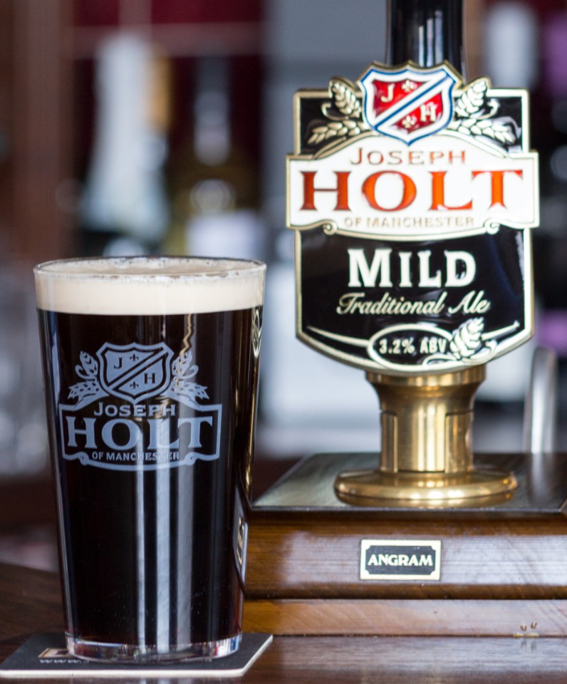 a pint of Joseph Holt Mild